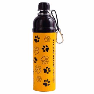 Pet Water Bottle Cestovní lahev 750ml Yellow Paw