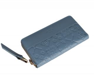 Dámská kožená peněženka majolika  SANTORINI  na zip