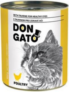 Don Gato pro kočku drůbeží 850 g