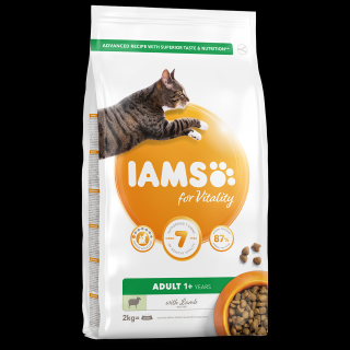 IAMS  ADULT CAT  WITH LAMB 2KG