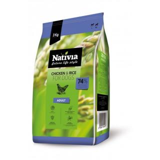 Nativia Adult - Chicken&Rice 3 kg