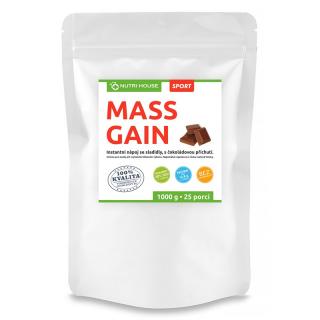 NutriHouse MASS GAIN 50/50 1000 g sáček