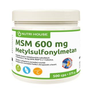 NutriHouse MSM 500 tbl.