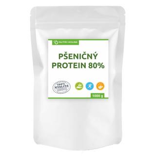 NutriHouse PŠENIČNÝ PROTEIN 80% 1 kg sáček