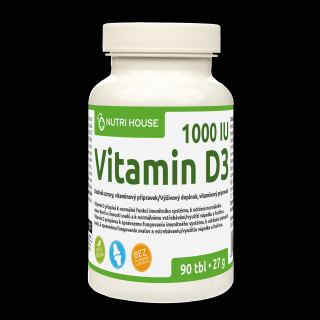 NutriHouse VITAMIN D3 90 tbl.