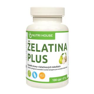 NutriHouse Želatina Plus 100 cps.