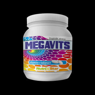 Nutristar MEGAVITS 500 tbl.