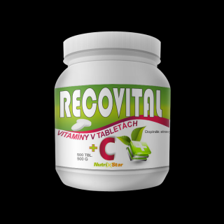 Nutristar RECOVITAL PLUS C 500 tbl.