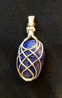 Amulet - Lapis Lazuli 18 g (50/23/16 mm)