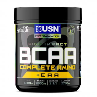 USN BCAA Complete Amino 400 g Příchuť: Modrá malina