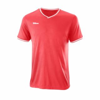 WILSON TEAM II HIGH V-NECK Fiery Velikost: L