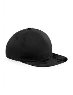 Camo Snapback -Black