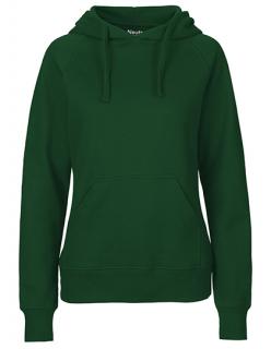 Dámská mikina LEX Natura - Hoodie Bottle Green Velikost: XS, Barva: Tmavě zelená