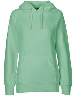 Dámská mikina LEX Natura - Hoodie Dusty Mint Velikost: L, Barva: Zastřená zelená