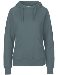 Dámská mikina LEX Natura - Hoodie Teal Velikost: L, Barva: Modrozelená