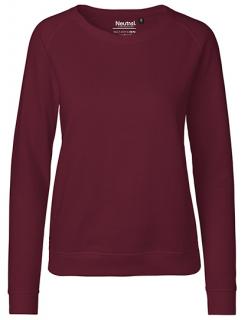 Dámská mikina LEX Natura - Sweatshirt Bordeaux Velikost: L, Barva: Červená