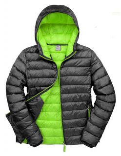 Dámská zimní bunda Snow Bird- Černá/Zelená Velikost: L, Barva: Černá