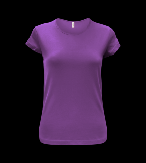 Dámské tričko California - Purple Magic Velikost: M, Barva: Fialová