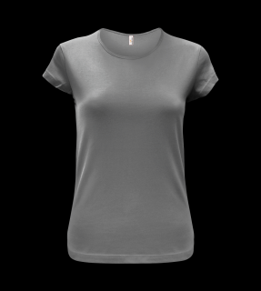 Dámské tričko California - Steel Gray Velikost: M, Barva: Šedá