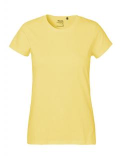 Dámské tričko LEX Natura - Dusty Yellow Velikost: XL, Barva: Zastřená žlutá