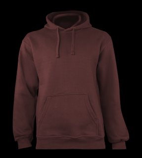 Mikina Ohio - Burgundy Melange Velikost: XL, Barva: Červená