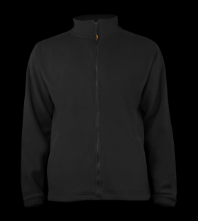 Pánská fleece jacket - Jet Black Velikost: XXXL, Barva: Černá