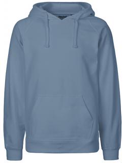 Pánská mikina LEX Natura - Hoodie Dusty Indigo Velikost: M, Barva: Zastřená modrá