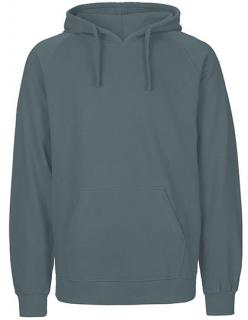 Pánská mikina LEX Natura - Hoodie Teal Velikost: L, Barva: Modrozelená