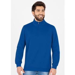 Pánská mikina Ziptop Organic - Modrá Velikost: 5XL, Barva: Modrá