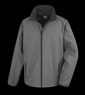 Pánská softshell Nebraska - Charcoal Velikost: 4XL, Barva: Šedá