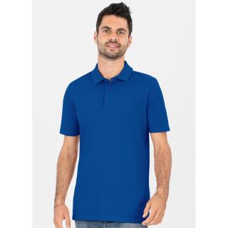 Pánské POLO tričko Organic Stretch - Modrá Velikost: 4XL, Barva: Modrá