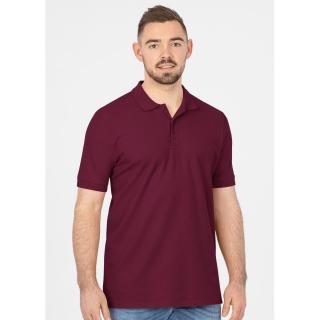 Pánské POLO tričko Organic - Vínová Velikost: 4XL, Barva: Vínová