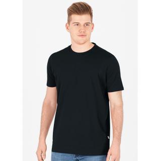 Pánské tričko JAKO Doubletex - Černá Velikost: 4XL, Barva: Černá