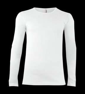 Pánské tričko Long M - White Velikost: XXXL, Barva: Bílá