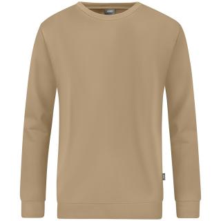 Unisex mikina JAKO Organic - Hnědá Velikost: 4XL, Barva: Hnědá