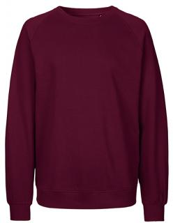 Unisex mikina LEX Natura - Sweatshirt Bordeaux Velikost: L, Barva: Červená