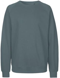 Unisex mikina LEX Natura - Sweatshirt Teal Velikost: L, Barva: Modrá