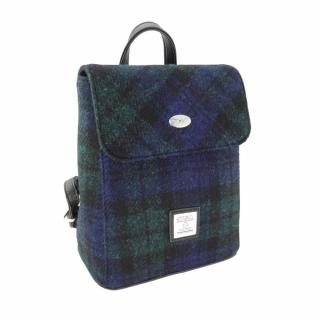 Batoh Tummel Harris Tweed - Black Watch Tartan