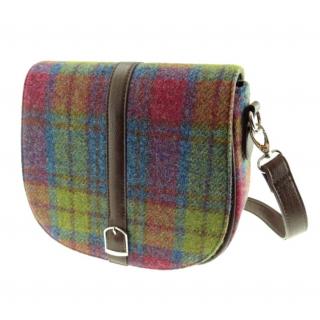 Kabelka Beauly Harris Tweed - Multi Colour Tartan