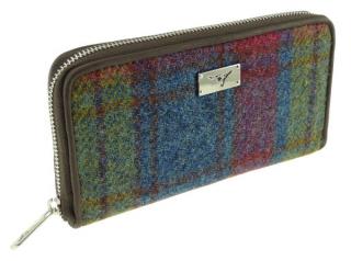 Peněženka Staffa Harris Tweed Multi Colour Tartan - Glen Appin