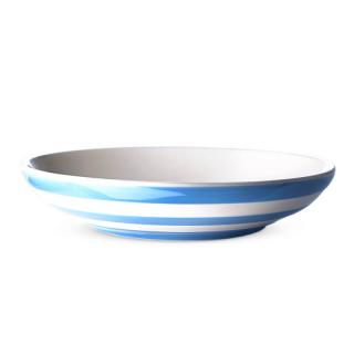 Talíř hluboký 24cm Blue Stripes - Cornishware