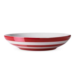 Talíř hluboký 24cm Red Stripes - Cornishware