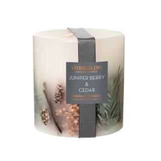 Vonná svíčka Jalovec a cedr 470g - Stoneglow Candles