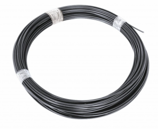Antracitový napínací drát 52 m ZN+PVC 2,25/3,4 mm