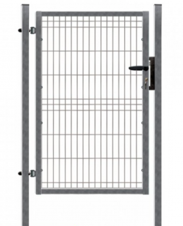 ZINKOVANÁ BRANKA PILOFOR ŠÍŘKA 1094MM, SVAŘOVANÝ 3D PANEL 50X200MM, FAB v. 1045 mm