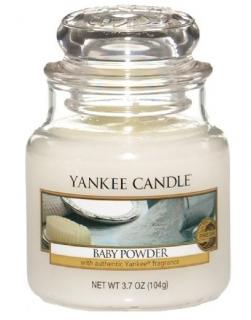 Yankee Candle BABY POWDER classic malý 104 g