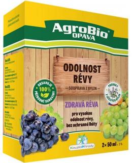 Agrobio Opava Zdravá réva - odolnost révy souprava 2 x 50 ml
