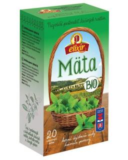 Agrokarpaty Bio Máta peprná bylinný čaj čistý přír. produkt 20 x 2 g (Horní dýchací cesty, trávicí procesy)