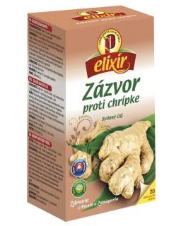 Agrokarpaty Elixír zázvor chřipka 20 x 1,5 g