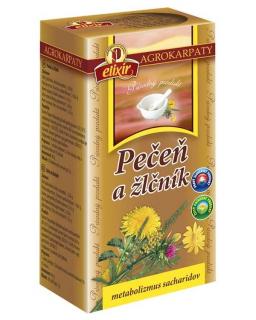 Agrokarpaty JÁTRA a žlučník bylinný čaj čistý přírodní produkt 20 x 2 g (Metabolismus sacharidů)